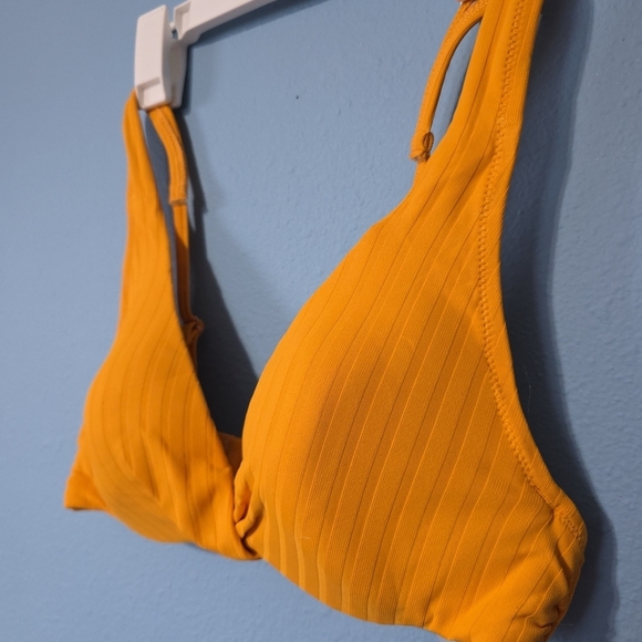 Shade & Shore Other - Vibrant Yellow Bikini Top Swimming Suit NWT Shade & Shore Y2K 90's